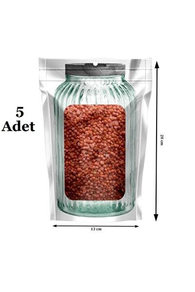 Evvano Tıkla Fırsatları Yakala Jar Appearance Ziplock Storage Bag with Snap F...