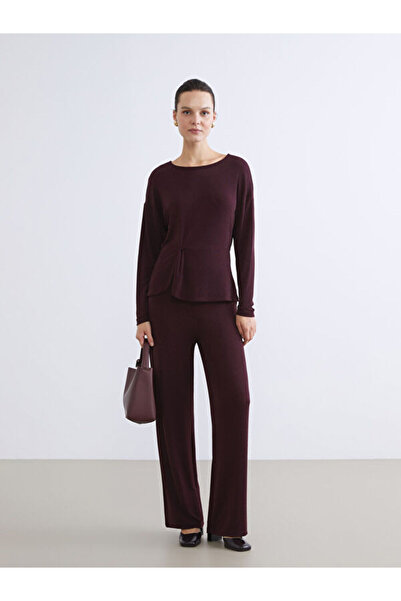 LC Waikiki Standard Fit Sequined Women's Trousers