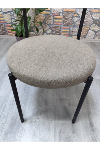 COVER TEKSTİL YENI MODEL SANDALYE KILIFI OTURMA 50X50 AGAÇ KABUĞU