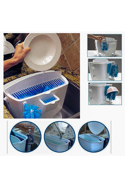 Wash N Bright غسالة أطباق محمولة سهلة الاستخدام