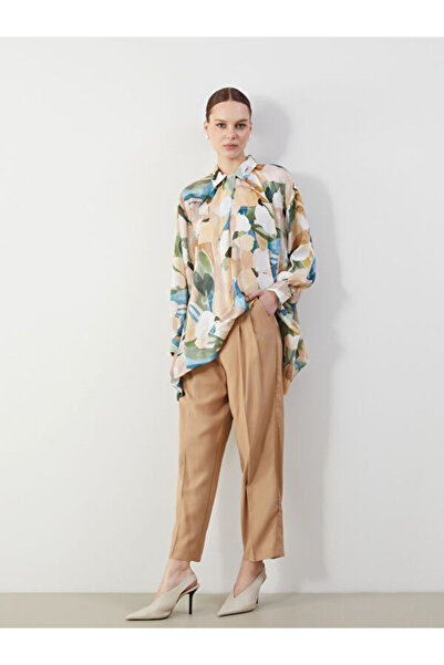 LC Waikiki Loose Fit Women's Pleated Pants