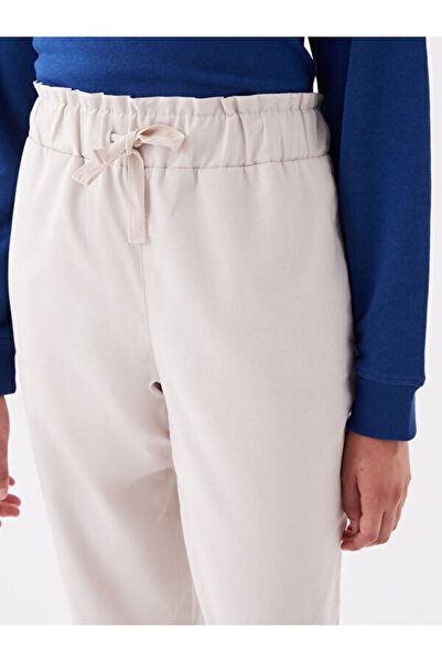 LC Waikiki Women's Carrot Trousers with Elastic Waist