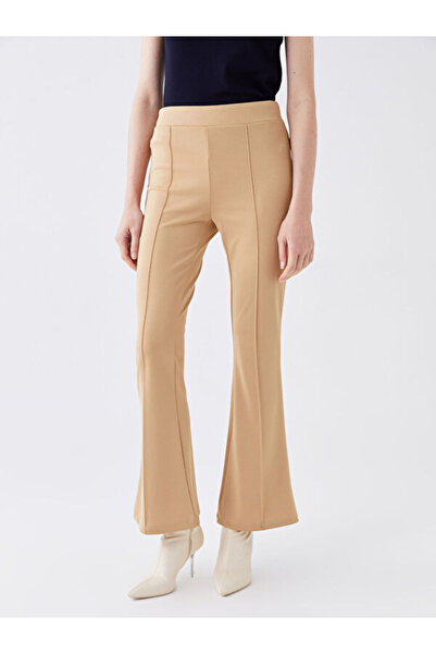 LC Waikiki Slim Fit Women's Trousers with Elastic Waist