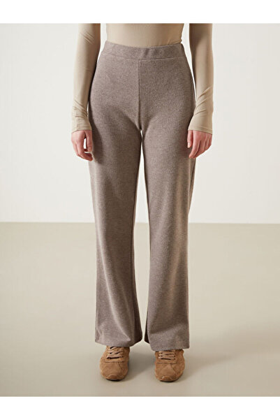 LC Waikiki Women's Knitwear Trousers with Elastic Waist