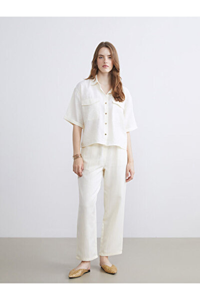 LC Waikiki Women's Trousers with Elastic Waist