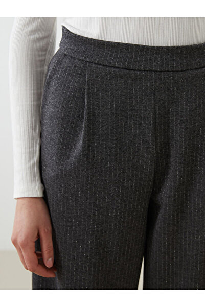 LC Waikiki Elastic Waist Striped Women's Trousers