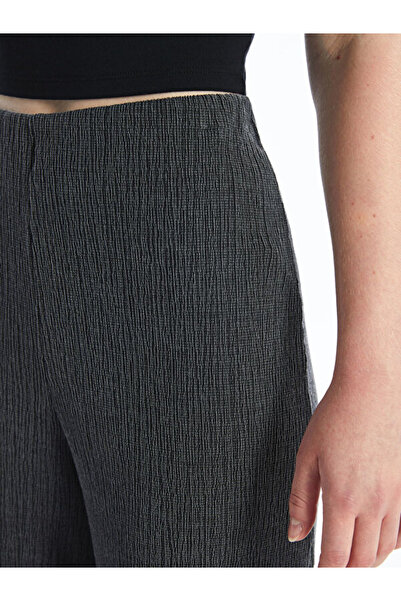 LC Waikiki Slim Fit Textured Women's Trousers