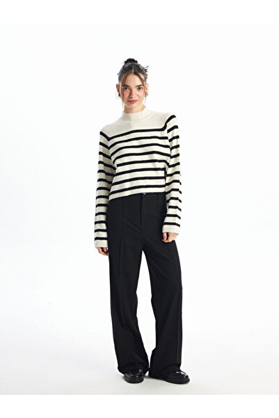 LC Waikiki Women's Slim Fit Straight Trousers