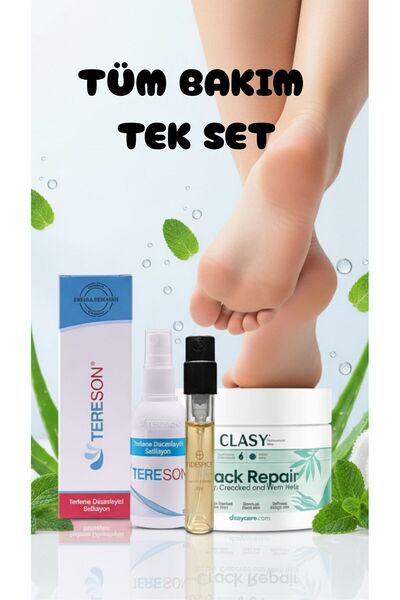 tide spice Ayak Ve Topuk Çatlak Kremi 100ml + Ter Kokusuna Karşı Koruma Sprey...