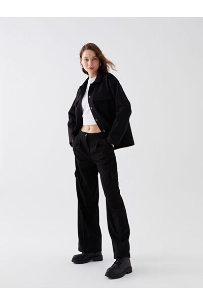 LC Waikiki Women's Comfortable Fit Straight Cargo Pants