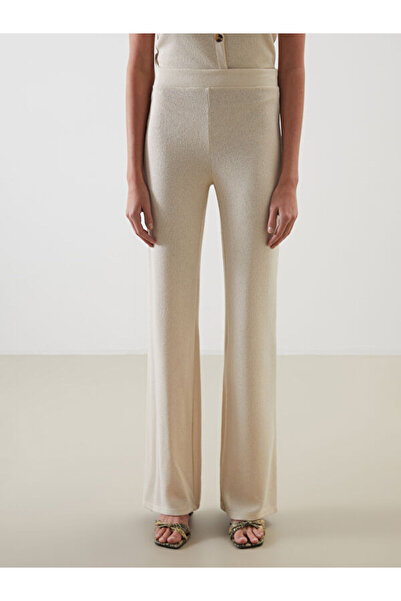 LC Waikiki Elastic Waist Spanish Leg Women's Trousers