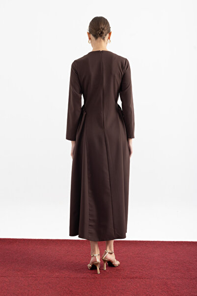 Birgül Bektaş Yandan Ruched Detail Dress