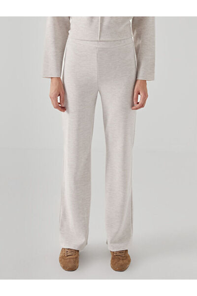 LC Waikiki Women's Knitwear Trousers with Elastic Waist