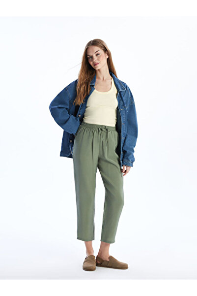 LC Waikiki Women's Trousers with Elastic Waist