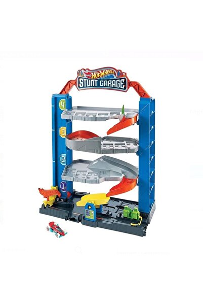 Hotwhells Hot Wheels City Garage cu Masina - Mattel