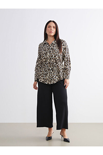 LC Waikiki Sparkling Choices from Shining Store Plus Size Wide Leg Women's Pa...