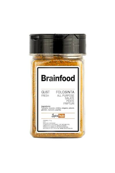 Spicehub Mix Brain Food, condiment 100% pentru supe, legume și preparate sănătoase, 75g
