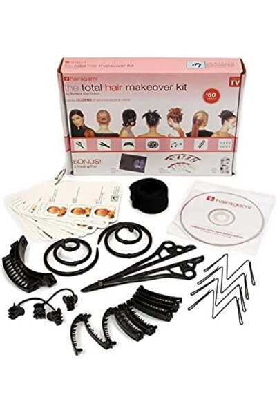 AS SEEN ON TV مجموعة أدوات تجميل الشعر لتجديد مظهرك بالكامل - 7 قطع