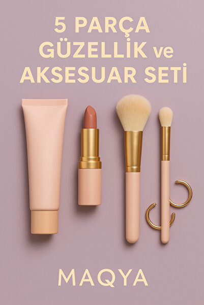 MAQYA Cosmetics -ADVENT CALENDAR-KADINLARA ÖZEL 5 FARKLI ÜRÜN SÜPRİZ PAKETİ-MAQYA SEÇKİSİ