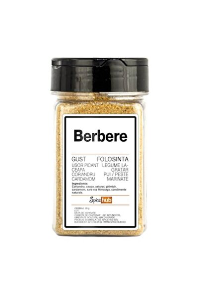 Spicehub Mix Berbere, condiment 100% pentru carne, legume și preparate africa...