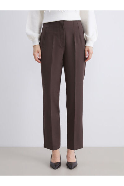 LC Waikiki Timeless Store: Timeless Recommendations |   High Waist Cigarette Pleated Women's Pants