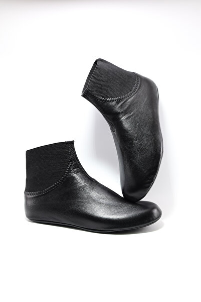 Endurstep Boğazı Çift Lastikli Hakiki Deri Unisex Şeker Ödem Çorap Mesti