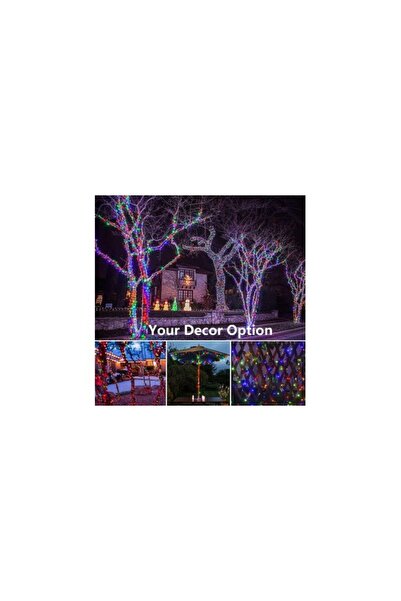 Aca Solar String Lights 10 Meters, 100 LEDs, Linear, Multicolor