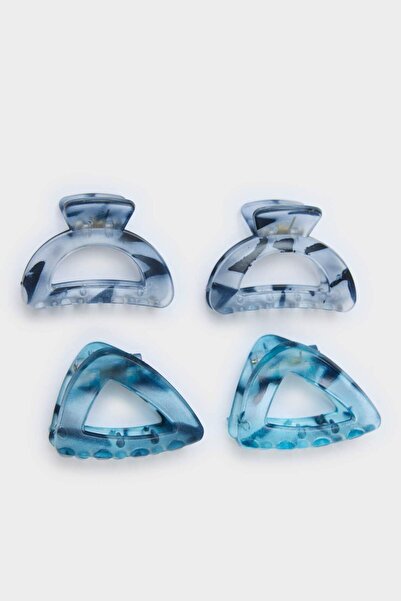 DeFacto Cataramă cu 4 cârlige pentru femei, albastră, F7784AXNS