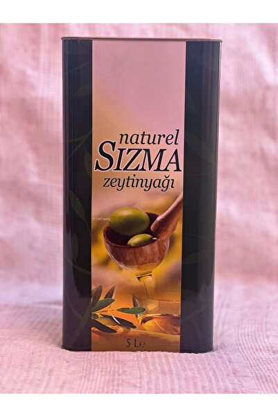 Naturel Sızma Zeytinyağı 5 L – Katkısız, Doğal ve Lezzetli, Teneke Ambalaj