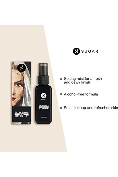 SUGAR Cosmetics Grand Finale Dewy Setting Mist, 50 ml