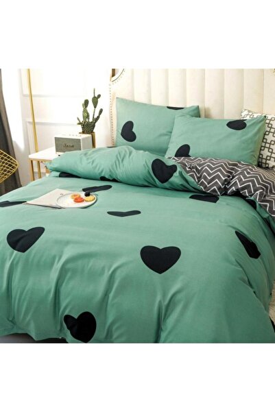 CumparaMisim Double bed linen, satin cotton, classic sheet, 4 pieces