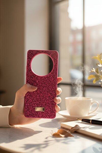 Genel Markalar Realme 12 Pro Plus Kırçıllı Taşlı Venüe BTU Silikon Kapak