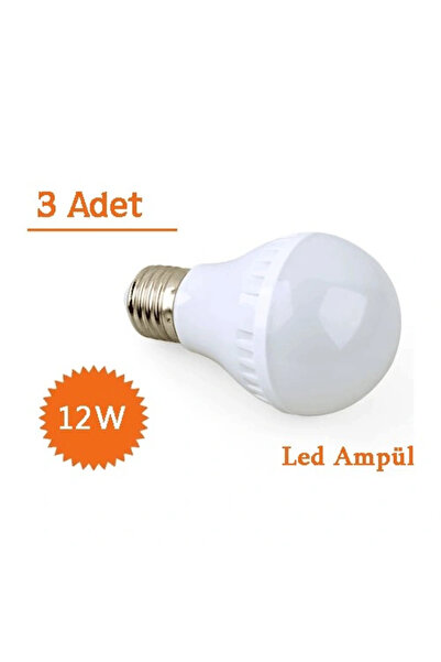 Epilons 12W Energy Saving Led Bulb (3 Pieces)