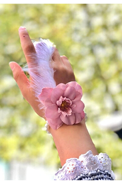 Marsilyan Bride To Be Bridesmaid Βραχιόλι νύφης με φτερά και μαργαριταρένιες ...