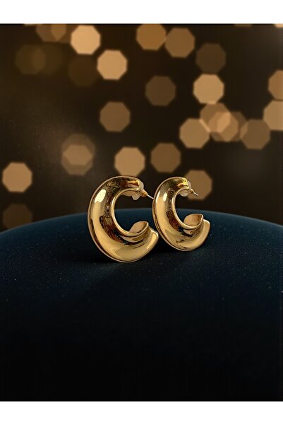 Bo Takı ve Aksesuar Hoop Earrings 4.5 cm