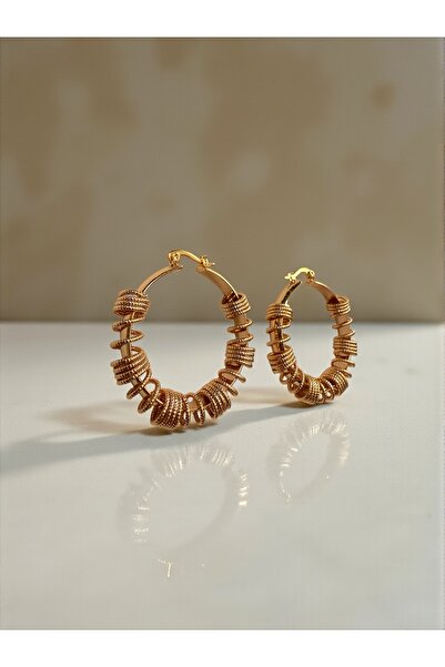 Bo Takı ve Aksesuar Halka Küpe 4cm