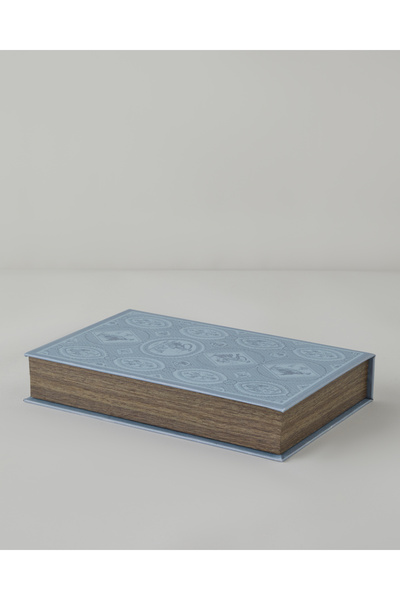 English Home Luna Decorative Box 19X30 cm Gray