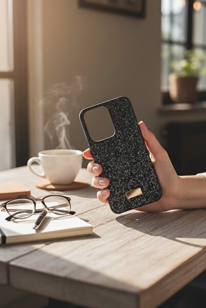 Genel Markalar Oppo Reno 13 5G Kırçıllı Taşlı Venüe BTU Silikon Kapak