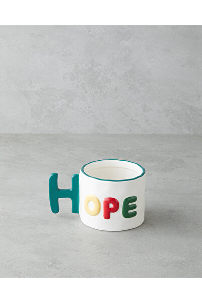 English Home Hope More Stoneware Kupa 400 ml Renkli