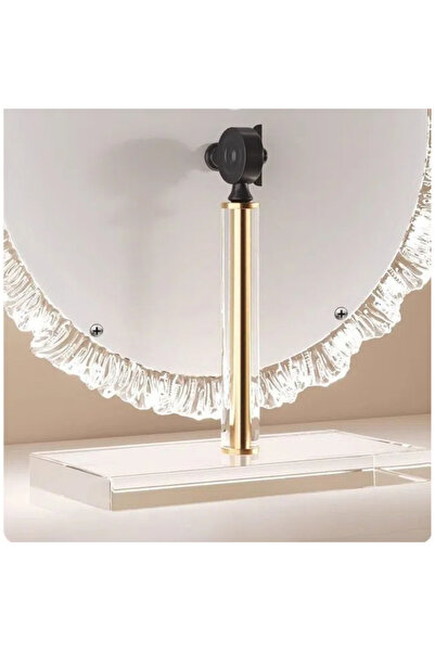 POWER Smart desktop makeup mirror with three-colour adjustable lighting, made of acrylic