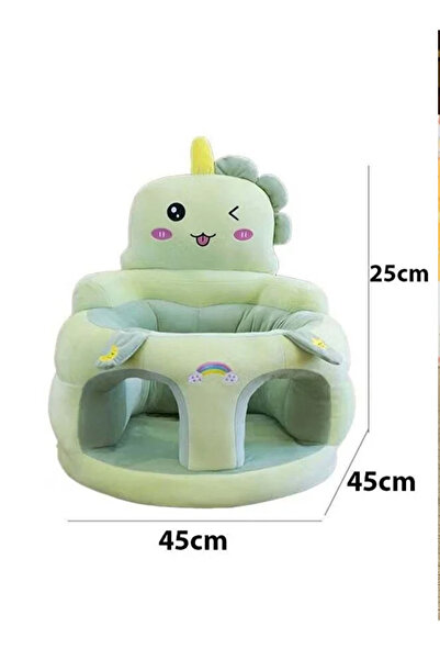 Generic Baby Sitting Chair Thickened Base Comfortable Support Training Sofa for Infants Learning To Sit