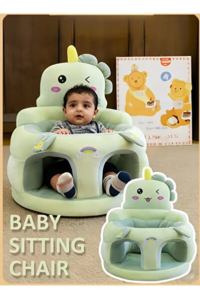 Generic Baby Sitting Chair Thickened Base Comfortable Support Training Sofa for Infants Learning To Sit