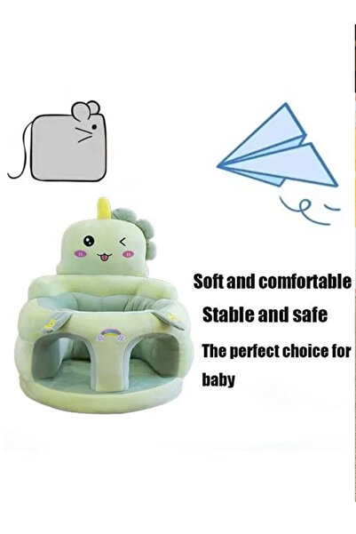 Generic Baby Sitting Chair Thickened Base Comfortable Support Training Sofa for Infants Learning To Sit