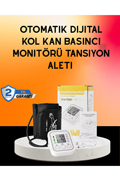 Genel Markalar Ritmi Tespit Özellikli Dijital Tansiyon Aleti