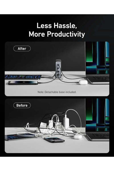 Anker باور بورت 240 واط 3 سي/1 أمبير PD GAN أسود