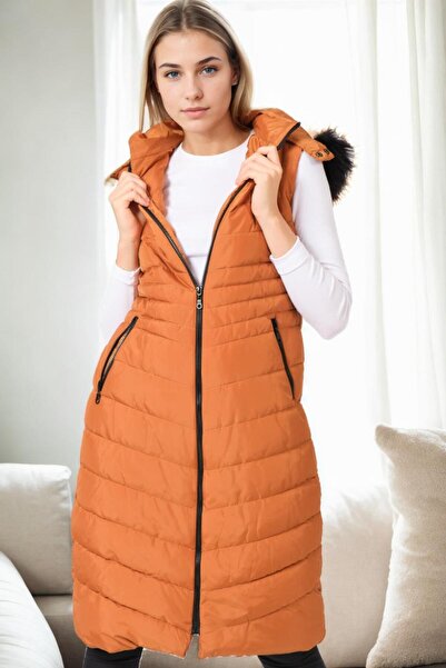 Dewberry Z6752 Vest-Tan-3