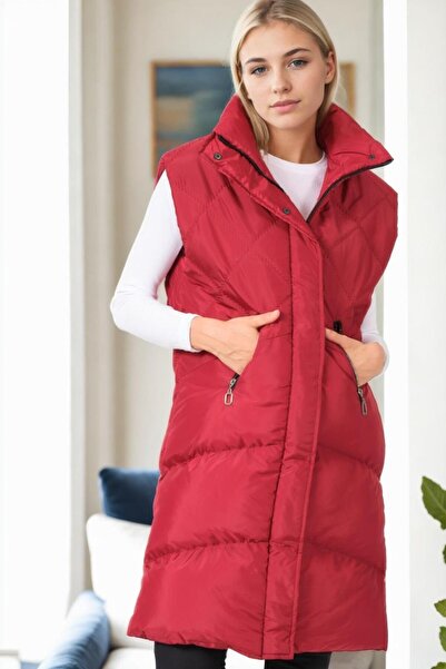 Dewberry Z9743 Vest-Bordo