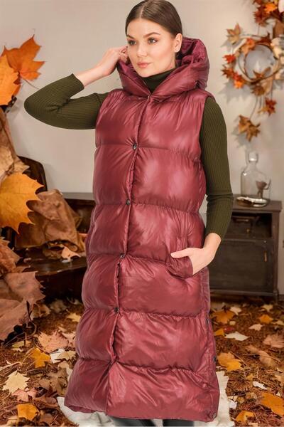 Dewberry Z6734 Xexese Vest-Solid Burgundy