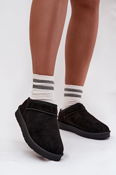 BOTO Women's snow boots with fur lining in black Serenne 41