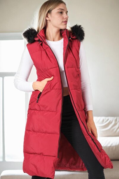 Dewberry Z9741 Vest-Bordo